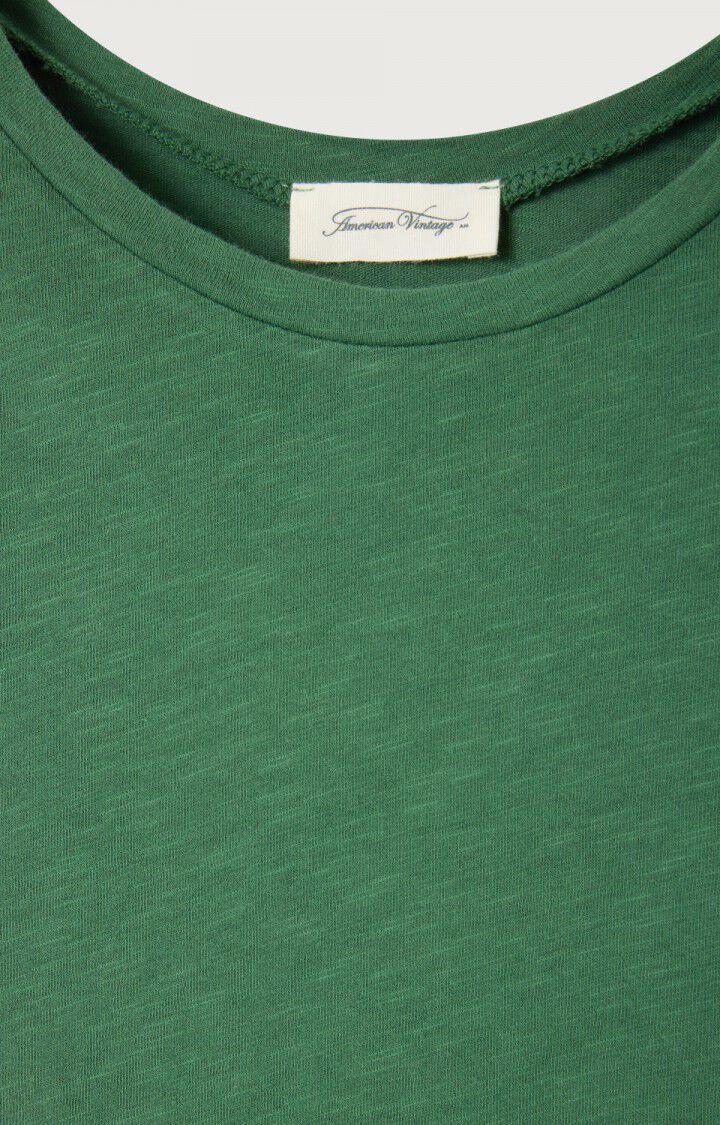 American Vintage T-shirt Femme Lirk - VERDURE Manches Longues Vert - H23