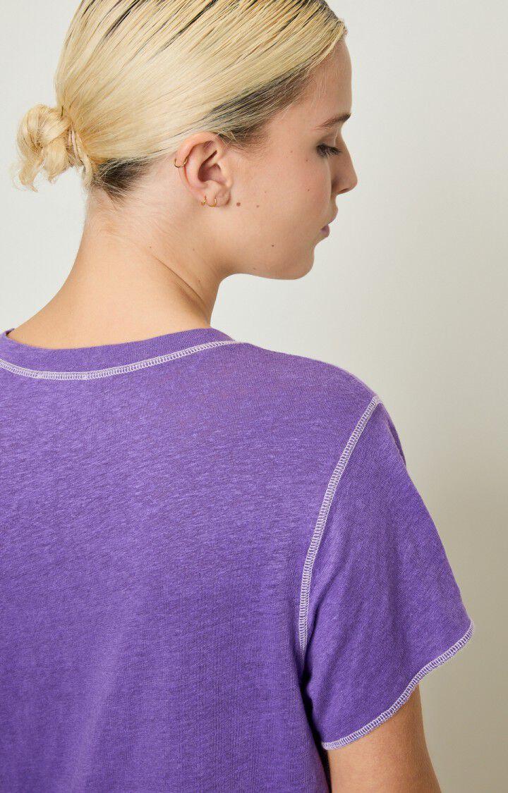 American Vintage T-shirt Femme Lolosister - PURPLE Violet - E21