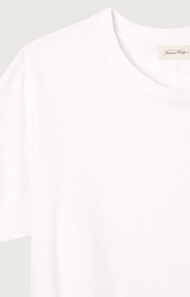 American Vintage T-shirt Femme Lopintale - BLANC 18 Manches Courtes Blanc - E23B