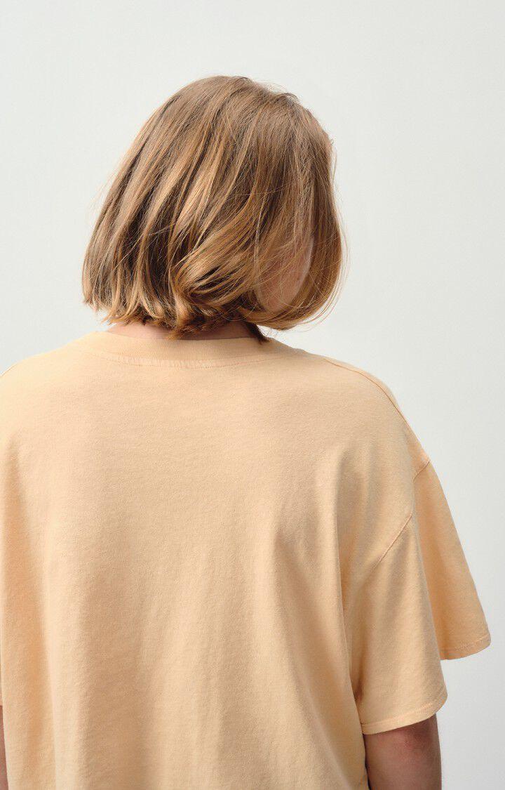 American Vintage T-shirt Femme Lopintale - NUDE 19 Manches Courtes Beige - E24