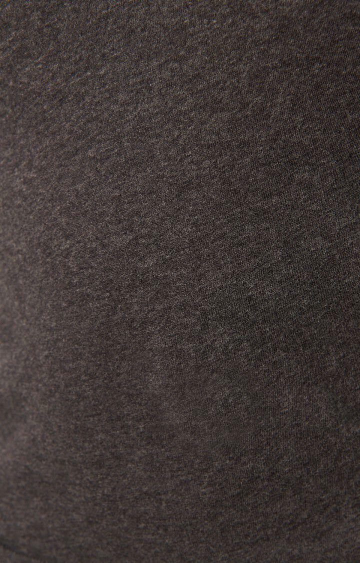 American Vintage T-shirt Femme Nouveau Mexique - ANTHRACITE CHINE 64 Manches Longues Gris - E24