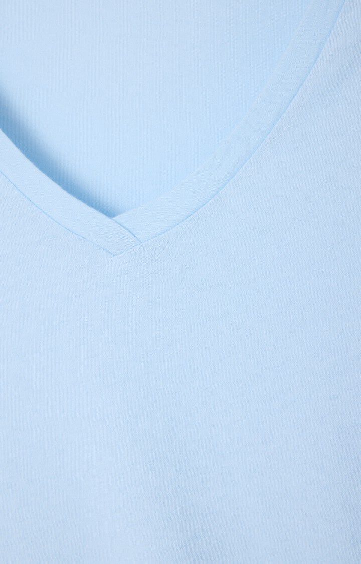 American Vintage T-shirt Femme Nouveau Mexique - ENVOL Manches Courtes Bleu - H23