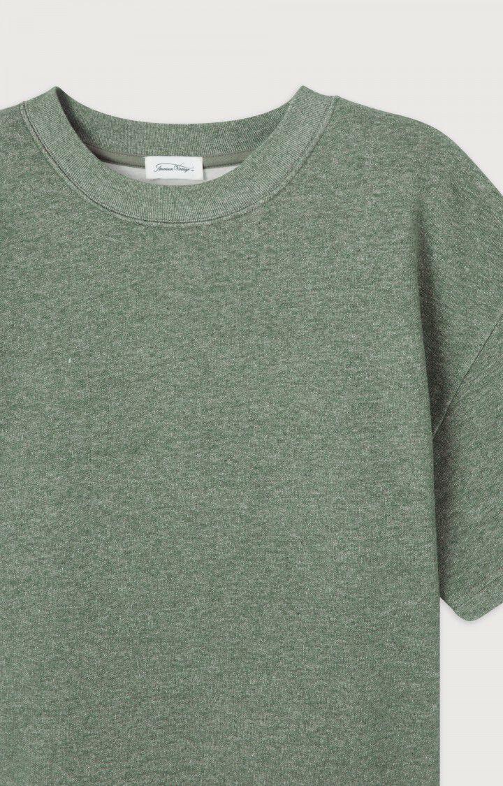 American Vintage T-shirt Femme Pieburg - ARBUSTE CHINE 21 Manches Courtes Vert - H22