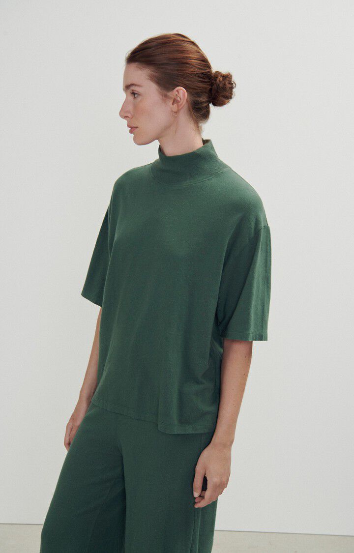 american vintage T-shirt femme Rakabay - AMAZONIE 25 Manches courtes Vert - H23