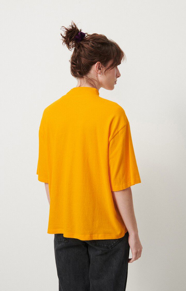 American Vintage T-shirt Femme Rakabay - BRUGNON 25 Manches Courtes Orange - E24