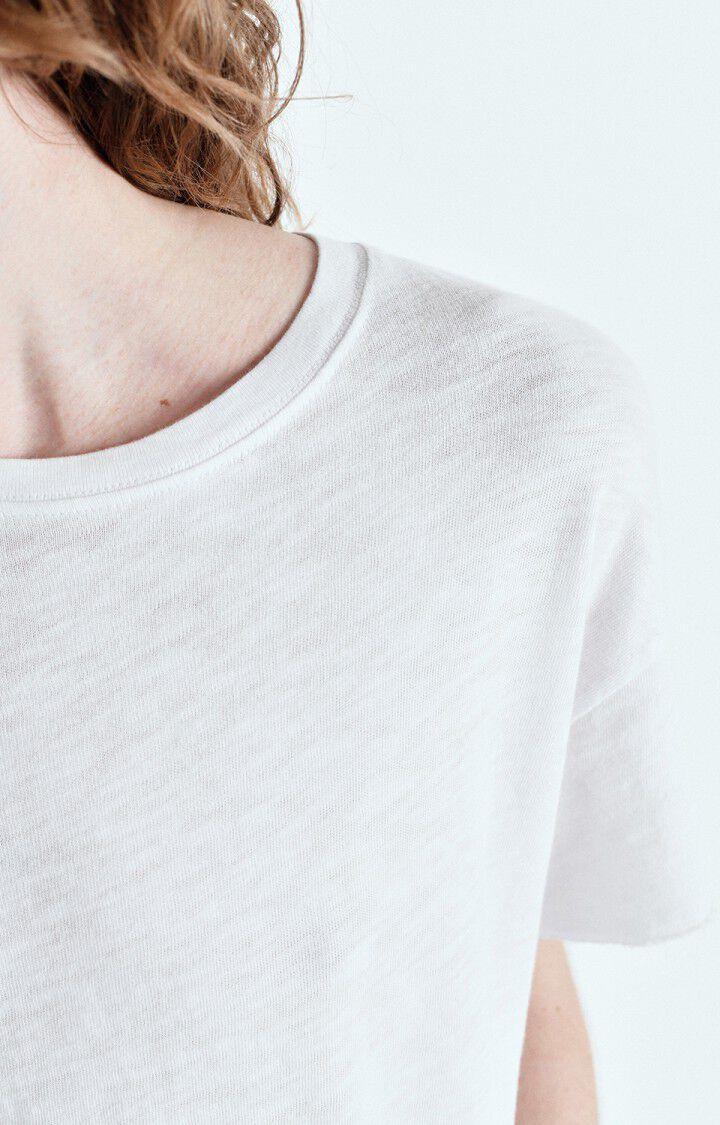 American Vintage T-shirt Femme Sonoma - BLANC 14 Manches Courtes Blanc - E25