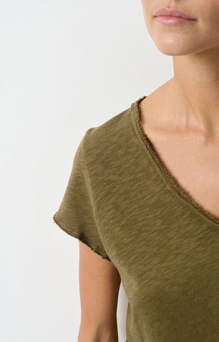 American Vintage T-shirt Femme Sonoma - BUISSON VINTAGE 14 Manches Courtes Vert - E25