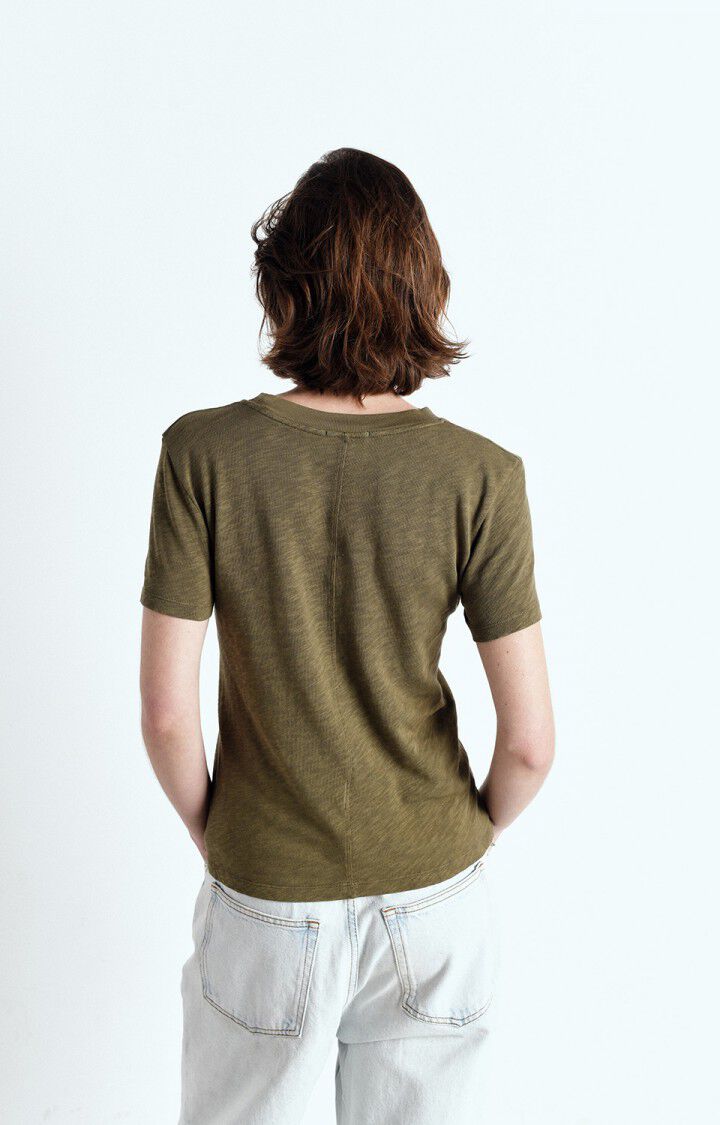 American Vintage T-shirt Femme Sonoma - BUISSON VINTAGE 17 Manches Courtes Vert - E25