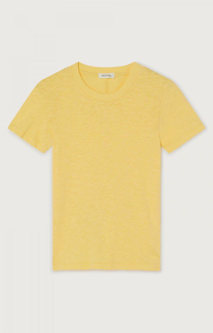 american vintage T-shirt femme Sonoma - CREME ANGLAISE VINTAGE 17 Manches courtes Jaune - H22B