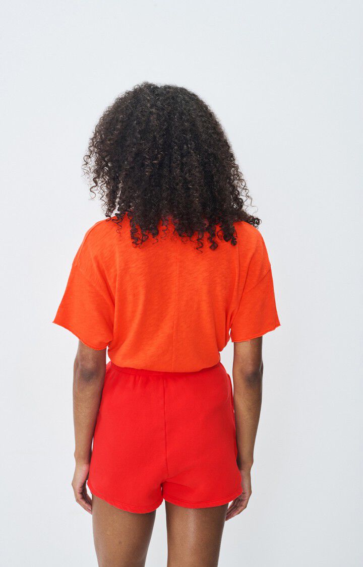 American Vintage T-shirt Femme Sonoma - GASPACHO VINTAGE 14 Manches Courtes Rouge - E25