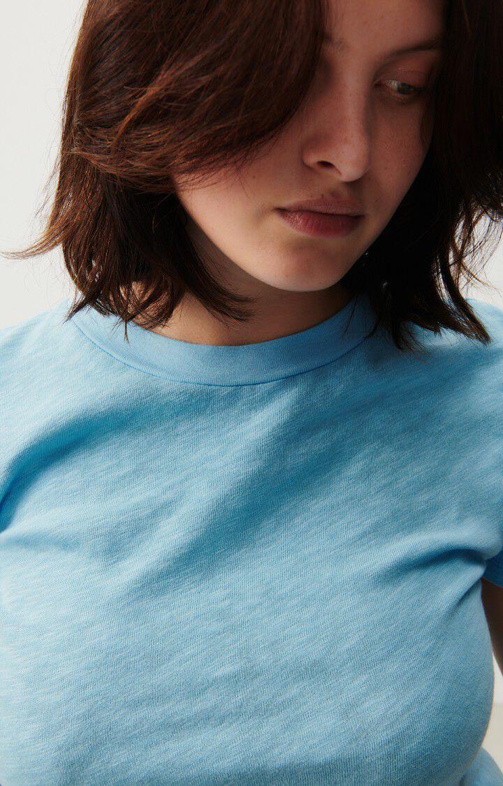 American Vintage T-shirt Femme Sonoma - GLACE VINTAGE 17 Manches Courtes Bleu - E24