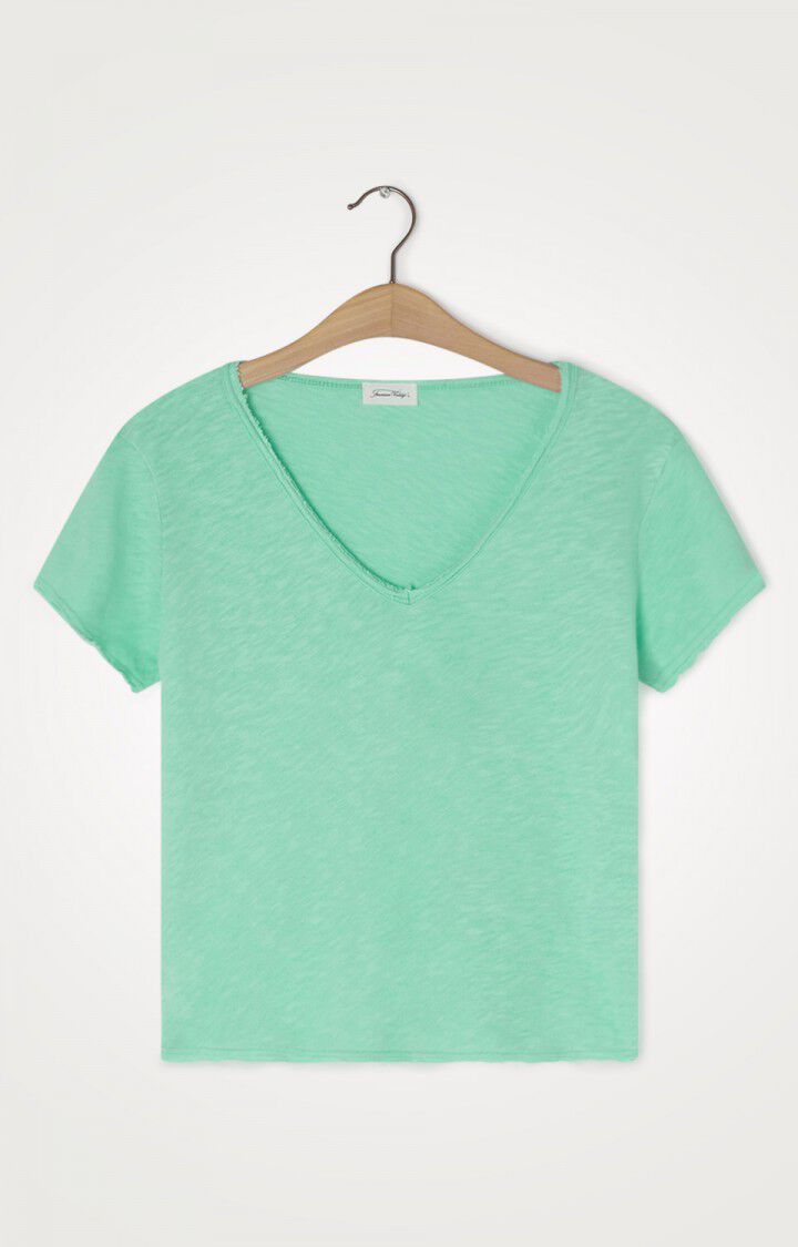 american vintage T-shirt femme Sonoma - LAGON VINTAGE Manches courtes Bleu - E21