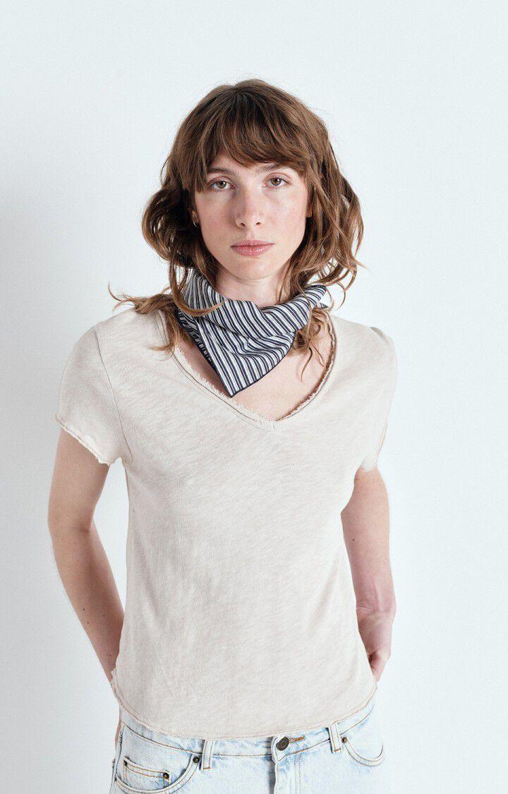 american vintage T-shirt femme Sonoma - MASTIC VINTAGE 14 Manches courtes Beige - E25