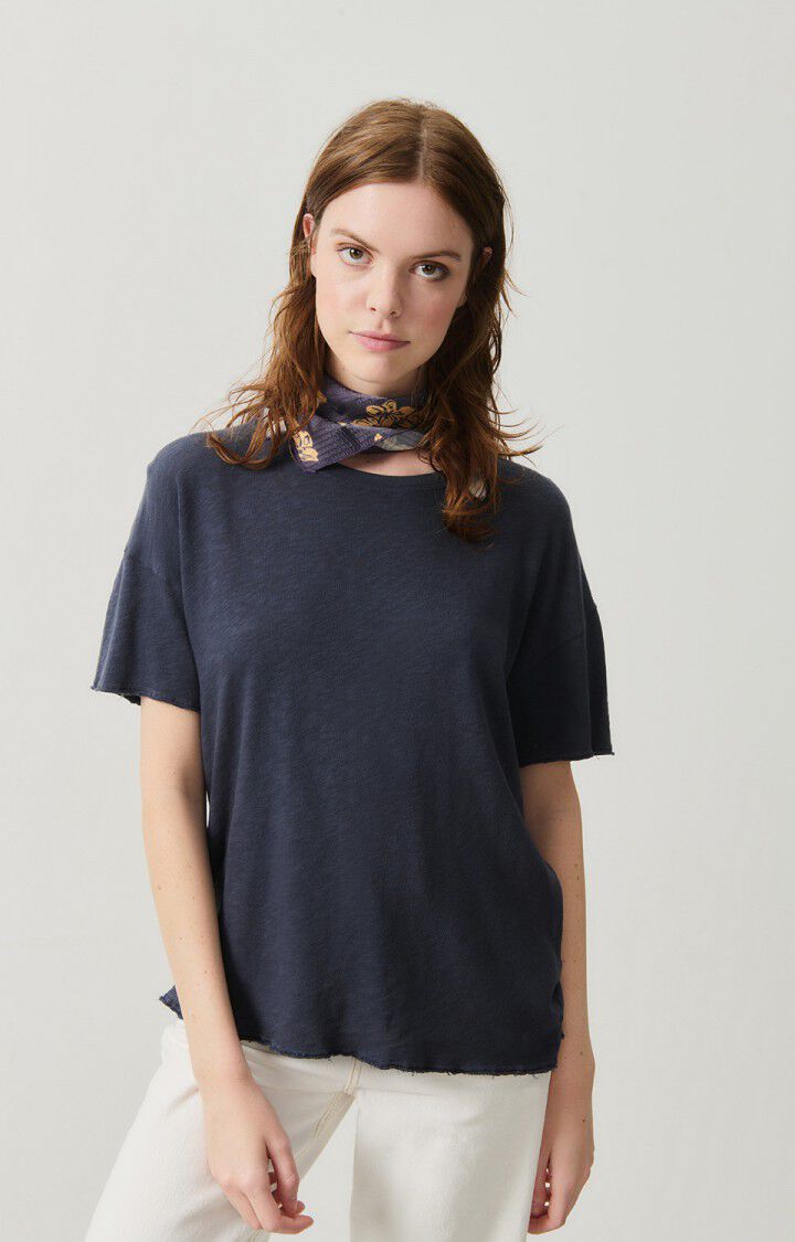 american vintage T-shirt femme Sonoma - NAVY BLUE VINTAGE 14 Manches courtes Bleu - E25