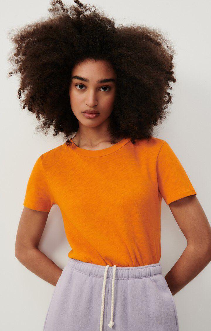 american vintage T-shirt femme Sonoma - NECTARINE VINTAGE 17 Manches courtes Orange - H23