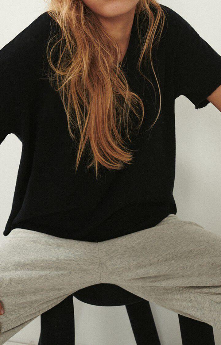 american vintage T-shirt femme Sonoma - NOIR 12 Manches courtes Noir - E23
