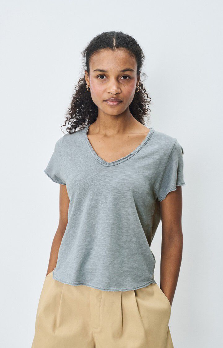 american vintage T-shirt femme Sonoma - ORAGE VINTAGE 14 Manches courtes Gris - E25