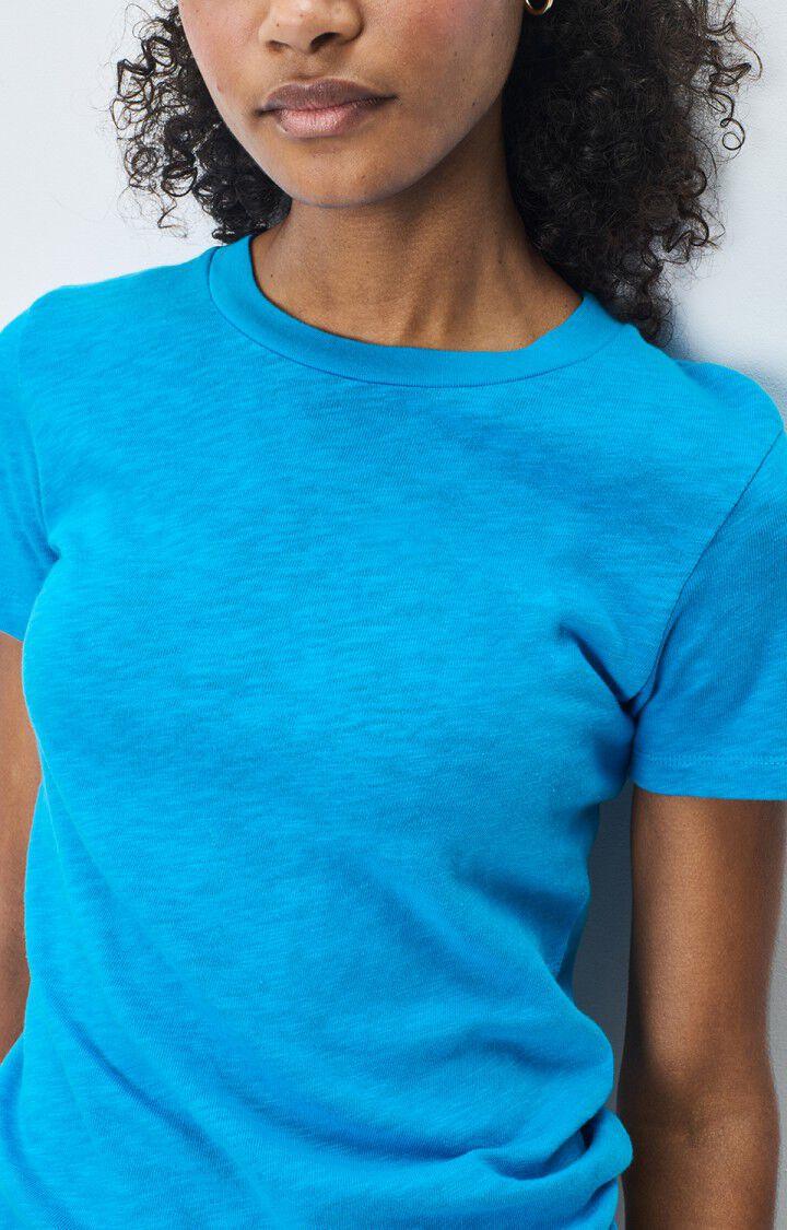 American Vintage T-shirt Femme Sonoma - PARADISE VINTAGE 17 Manches Courtes Bleu - E25