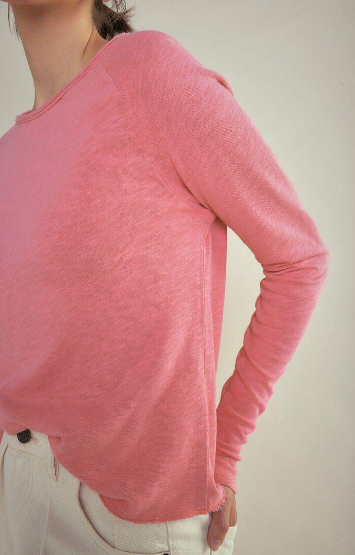 American Vintage T-shirt Femme Sonoma - PETUNIA VINTAGE 70 Manches Longues Rose - H22