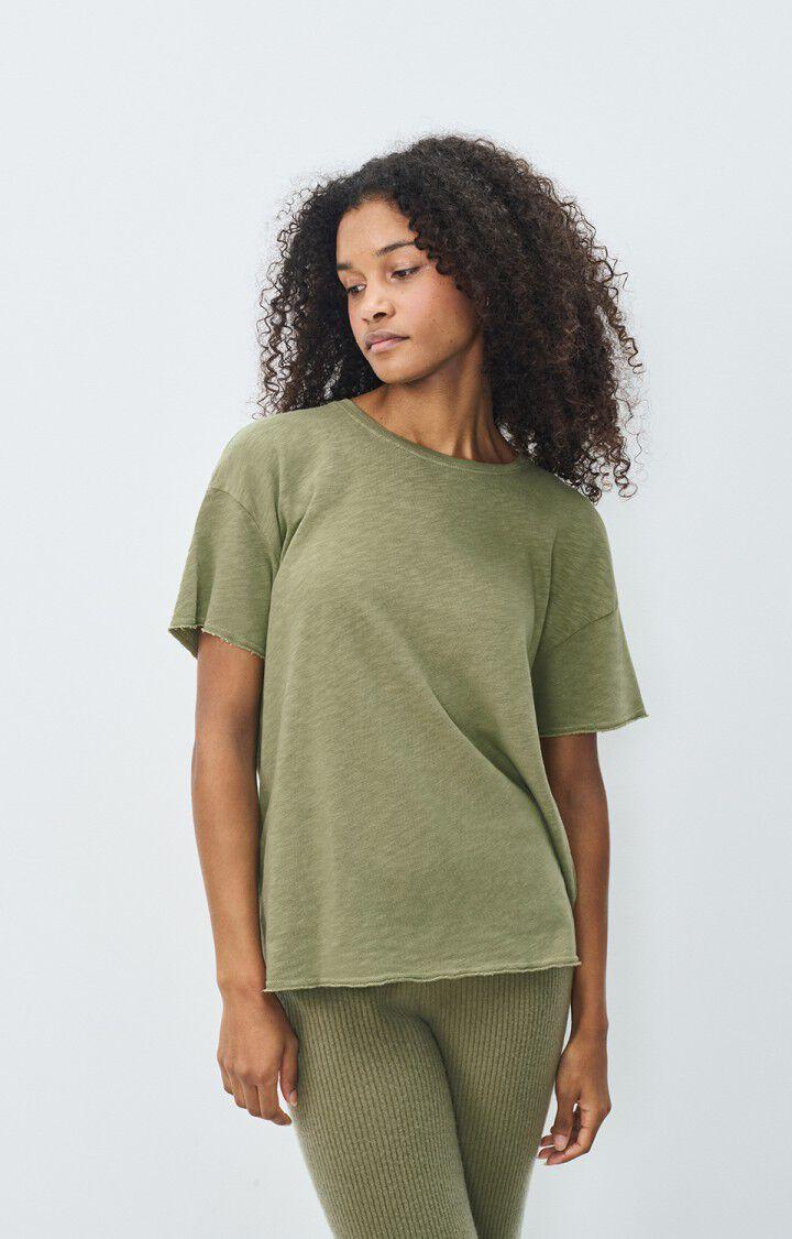 american vintage T-shirt femme Sonoma - RIVE VINTAGE 14 Manches courtes Vert - E25