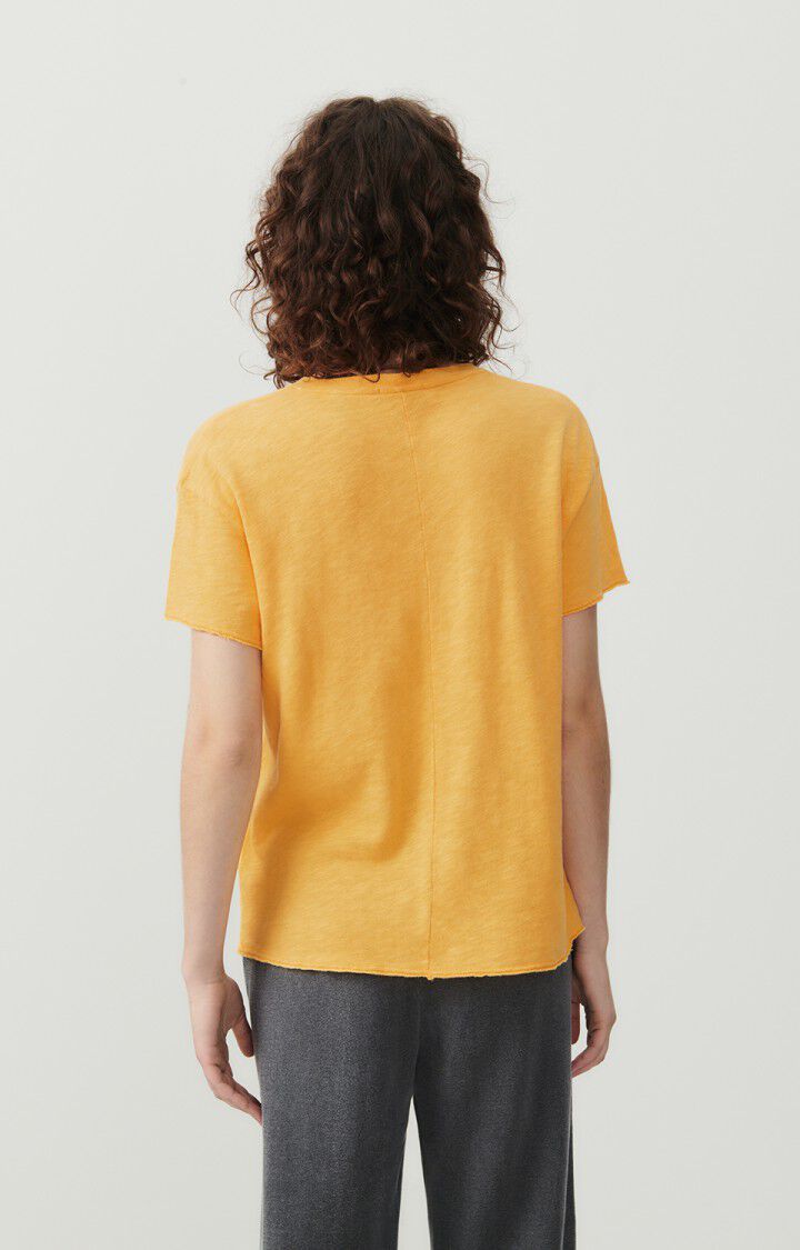 American Vintage T-shirt Femme Sonoma - SUNSET VINTAGE 14 Manches Courtes Orange - E24