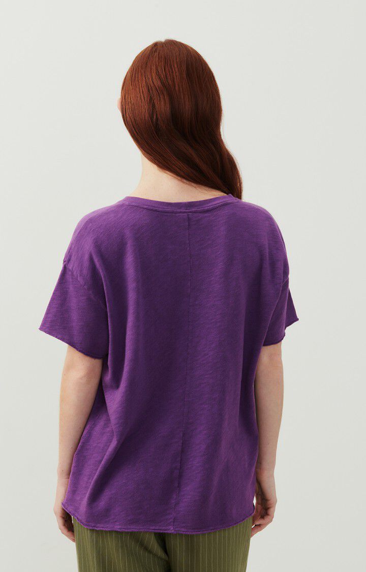 American Vintage T-shirt Femme Sonoma - ULTRAVIOLET VINTAGE 14 Manches Courtes Violet - E24