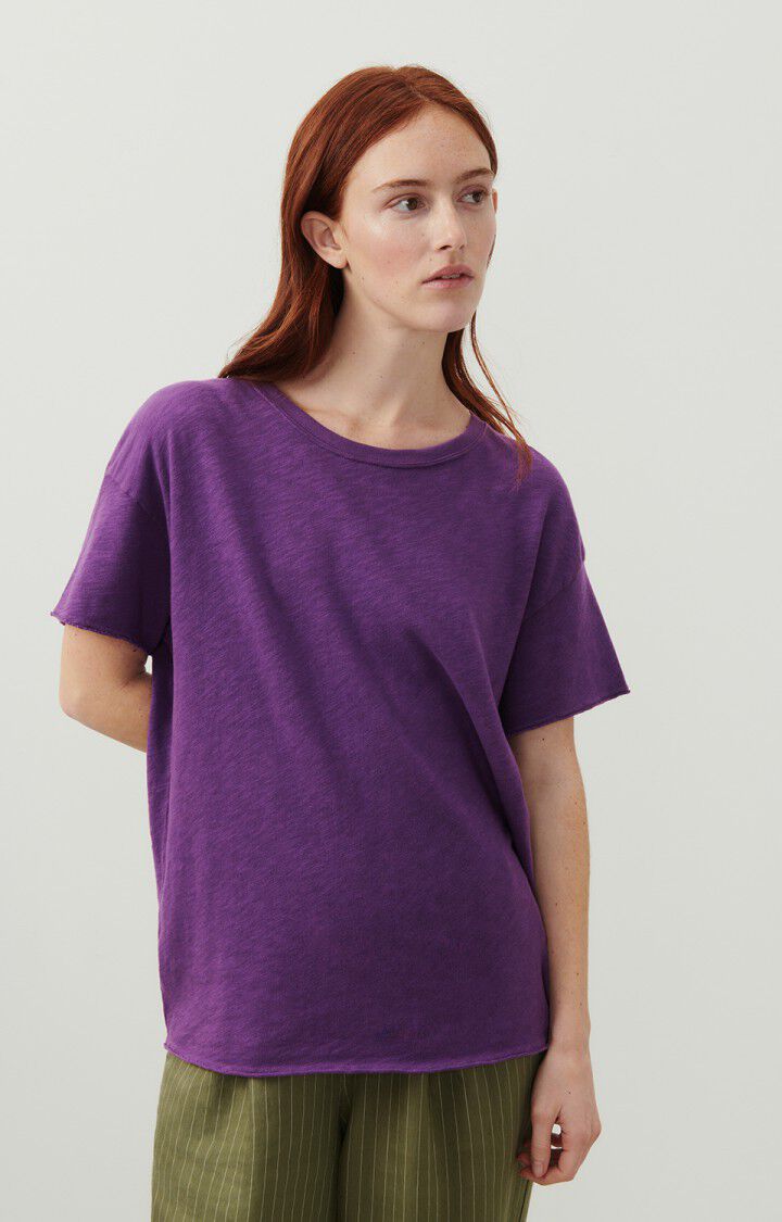 american vintage T-shirt femme Sonoma - ULTRAVIOLET VINTAGE 14 Manches courtes Violet - E24