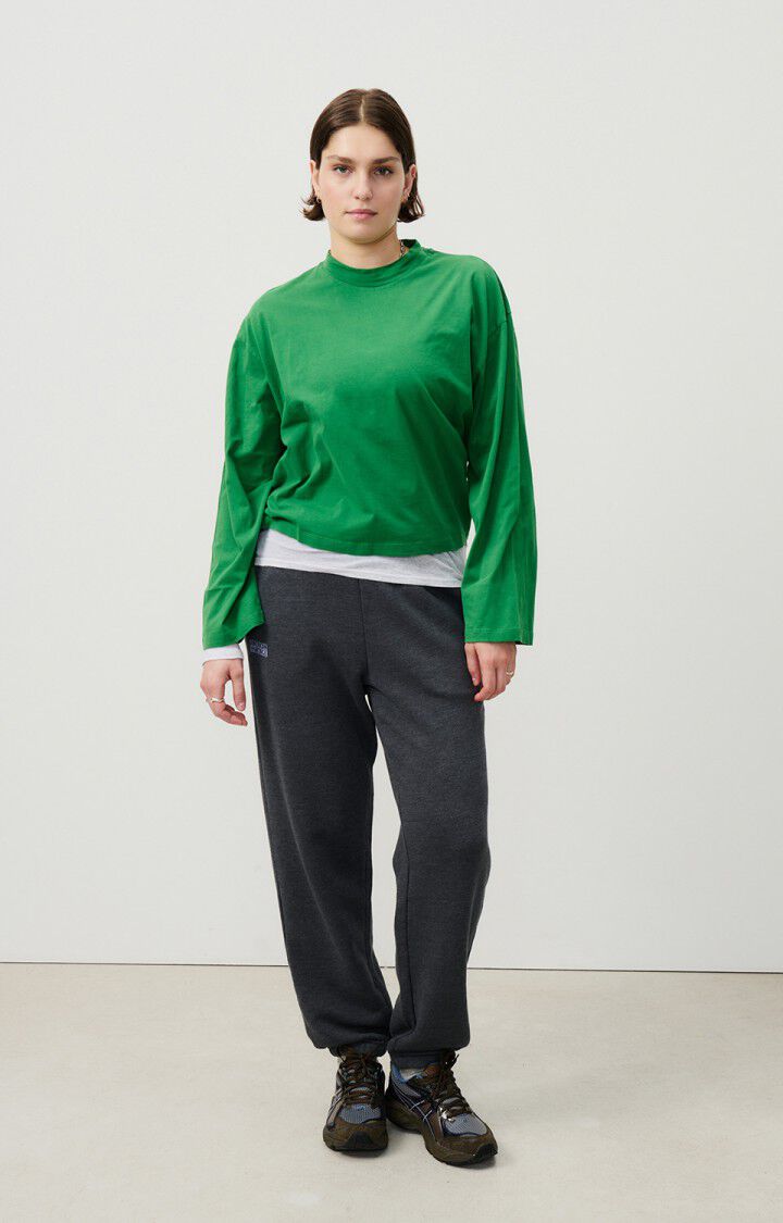 american vintage T-shirt femme Vupaville - VERDOYANT 55 Manches longues Vert - H24