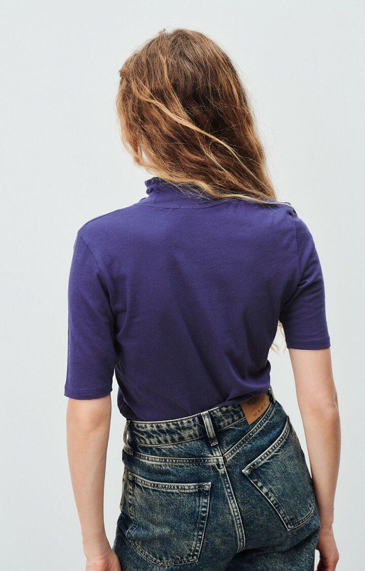 American Vintage T-shirt Femme Xoubow - GALACTIQUE 27 Manches Courtes Violet - H24