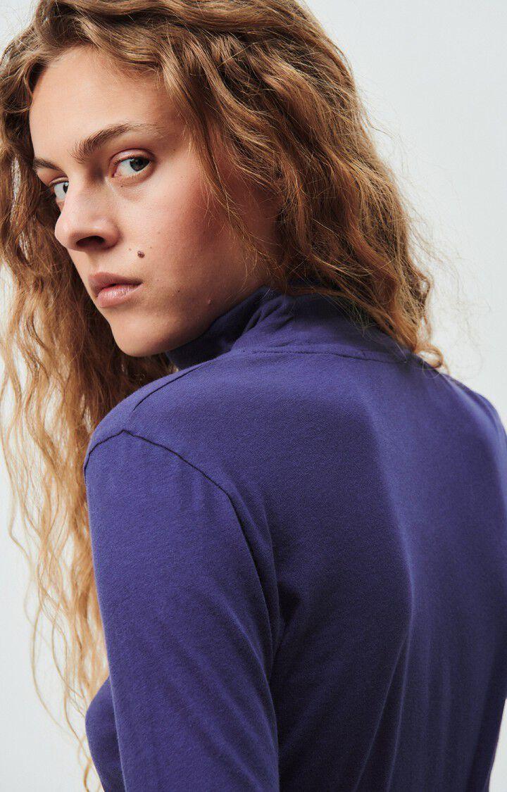 American Vintage T-shirt Femme Xoubow - GALACTIQUE 27 Manches Courtes Violet - H24