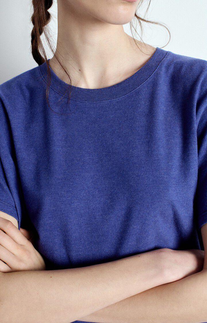 American Vintage T-shirt Femme Ypawood - MURE CHINE 18 Manches Courtes Violet - E25