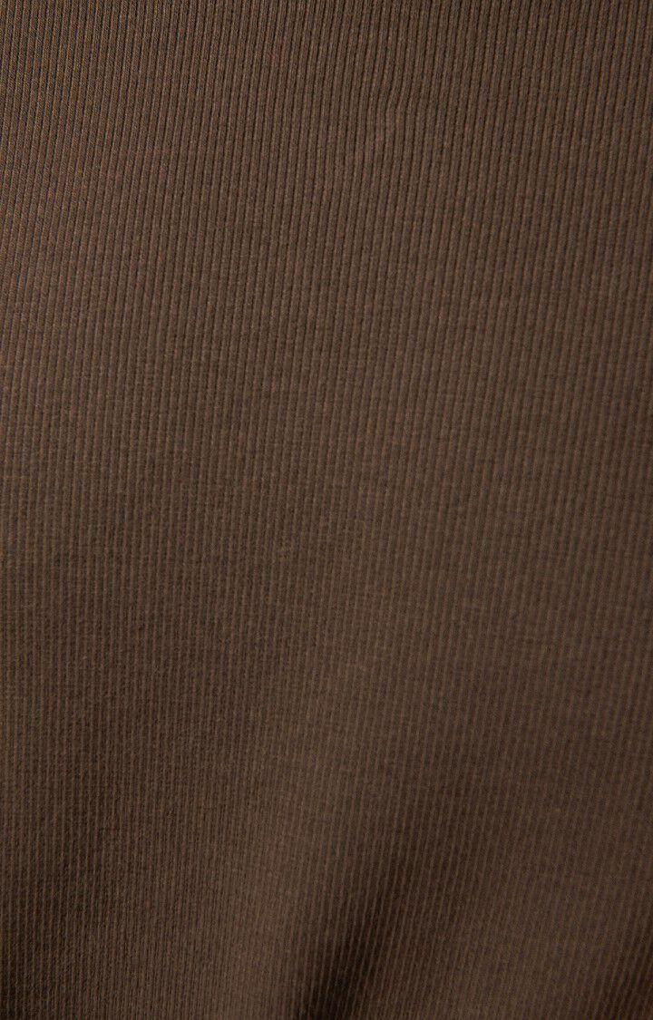 American Vintage T-shirt Femme Zelym - OURS VINTAGE 20 Manches Courtes Marron - E24