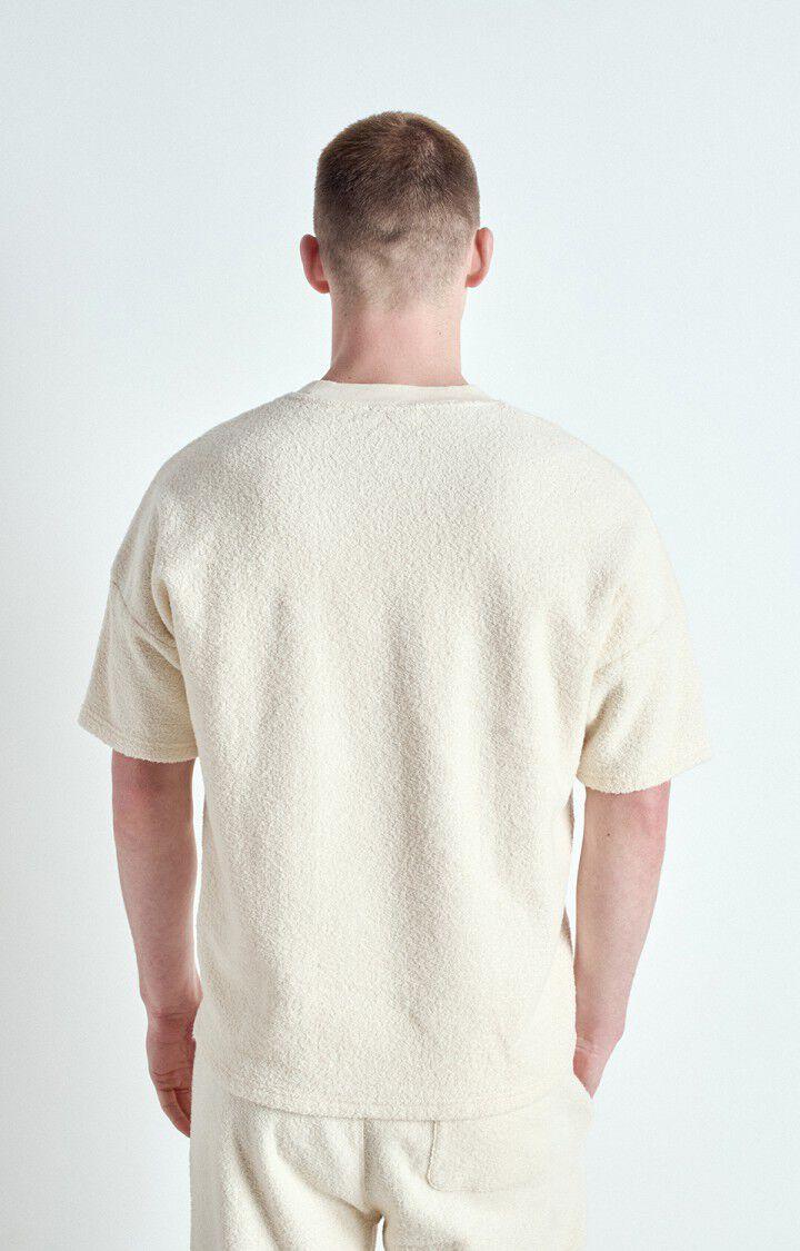 American Vintage T-shirt Homme Bobypark - ECRU 17 Manches Courtes Beige - E25