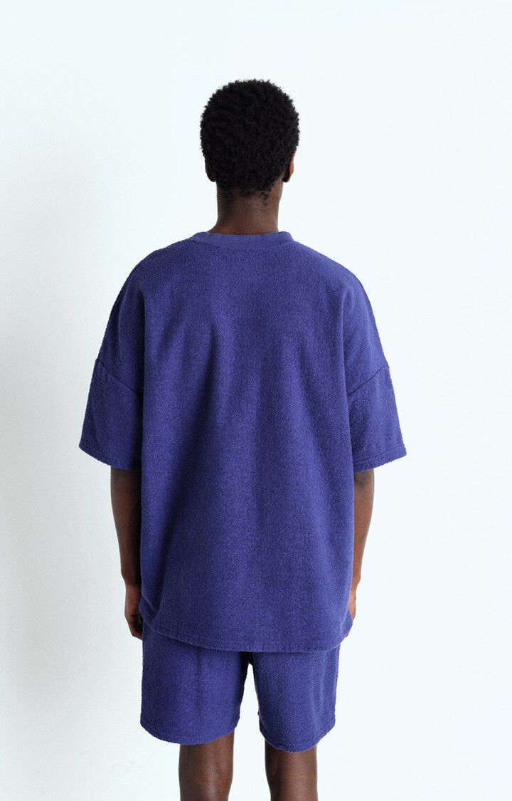 American Vintage T-shirt Homme Bobypark - VIOLET 17 Manches Courtes Violet - E25