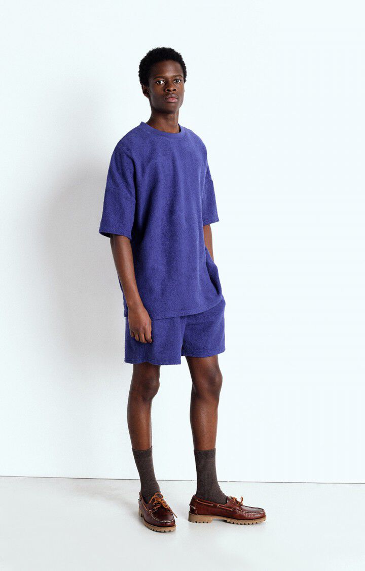 American Vintage T-shirt Homme Bobypark - VIOLET 17 Manches Courtes Violet - E25