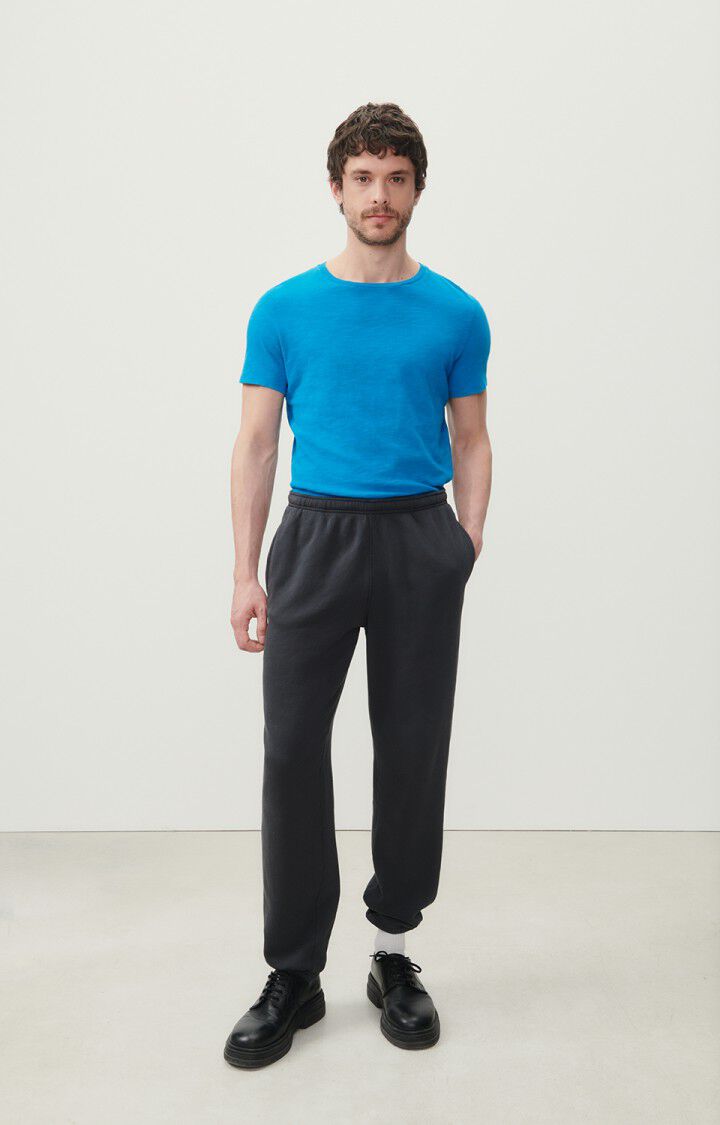 American Vintage T-shirt Homme Bysapick - ATLANTIS 21 Manches Courtes Bleu - H23