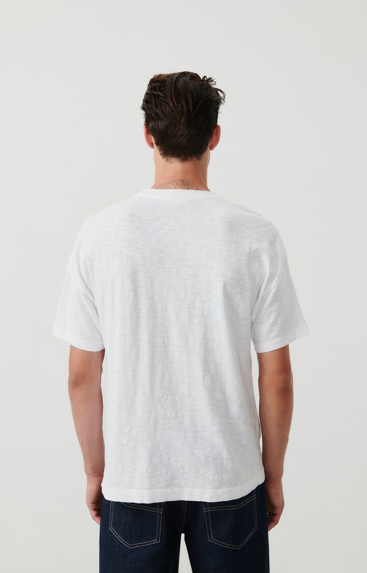American Vintage T-shirt Homme Bysapick - BLANC 16 Manches Courtes Blanc - H24