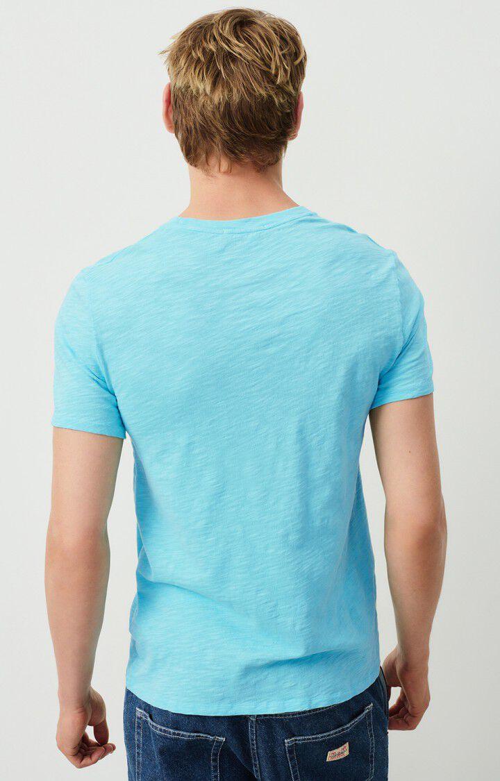 American Vintage T-shirt Homme Bysapick - CARAIBES 21 Manches Courtes Bleu - H24