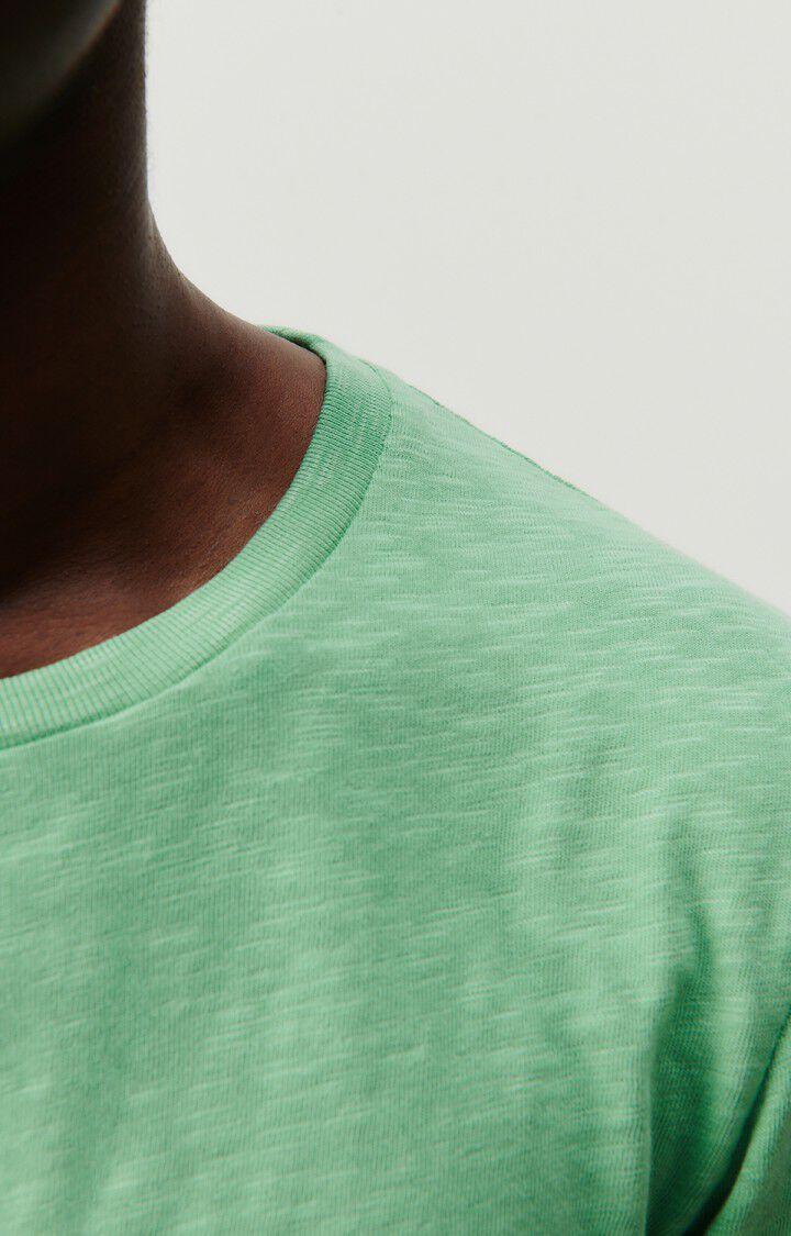 American Vintage T-shirt Homme Bysapick - CONCOMBRE 68 Manches Longues Vert - E24