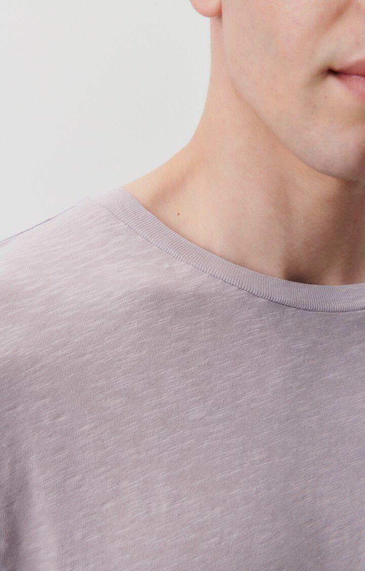 American Vintage T-shirt Homme Bysapick - GLYCINE 16 Manches Courtes Violet - E24