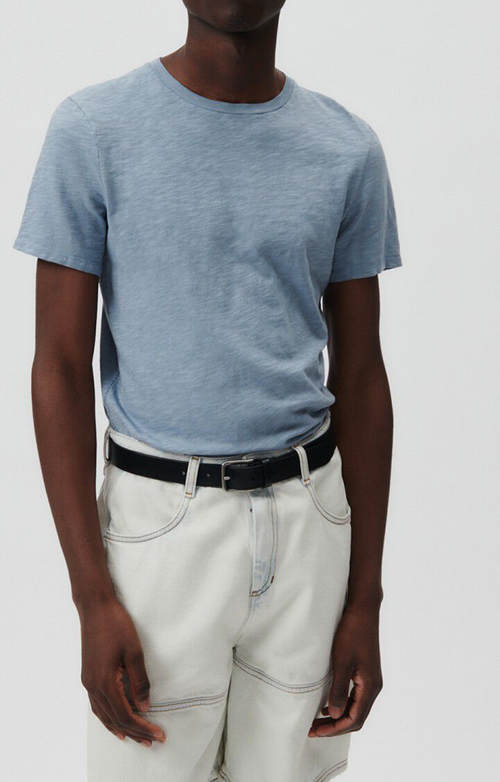 american vintage T-shirt homme Bysapick - HORIZON 20 Manches courtes Bleu - E23