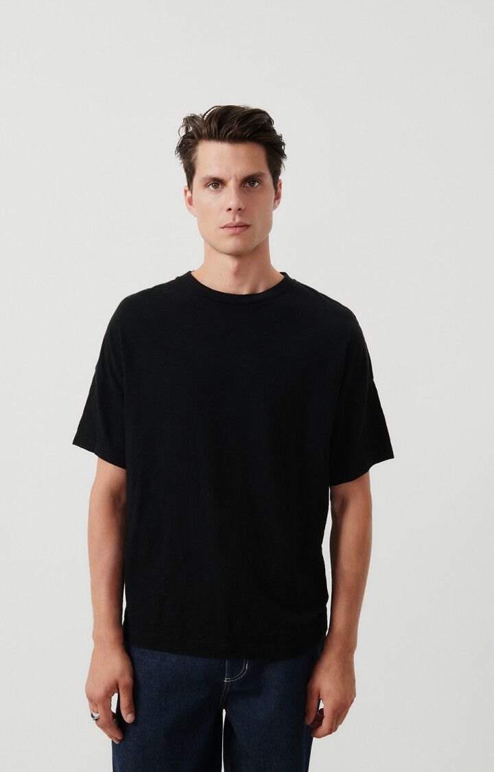 american vintage T-shirt homme Bysapick - NOIR 16 Manches courtes Noir - H24