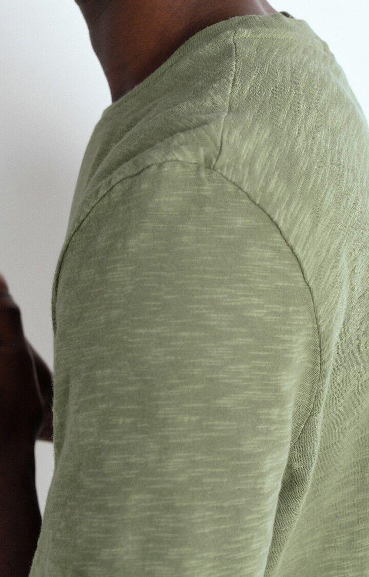 American Vintage T-shirt Homme Bysapick - RIVE 21 Manches Courtes Vert - E25