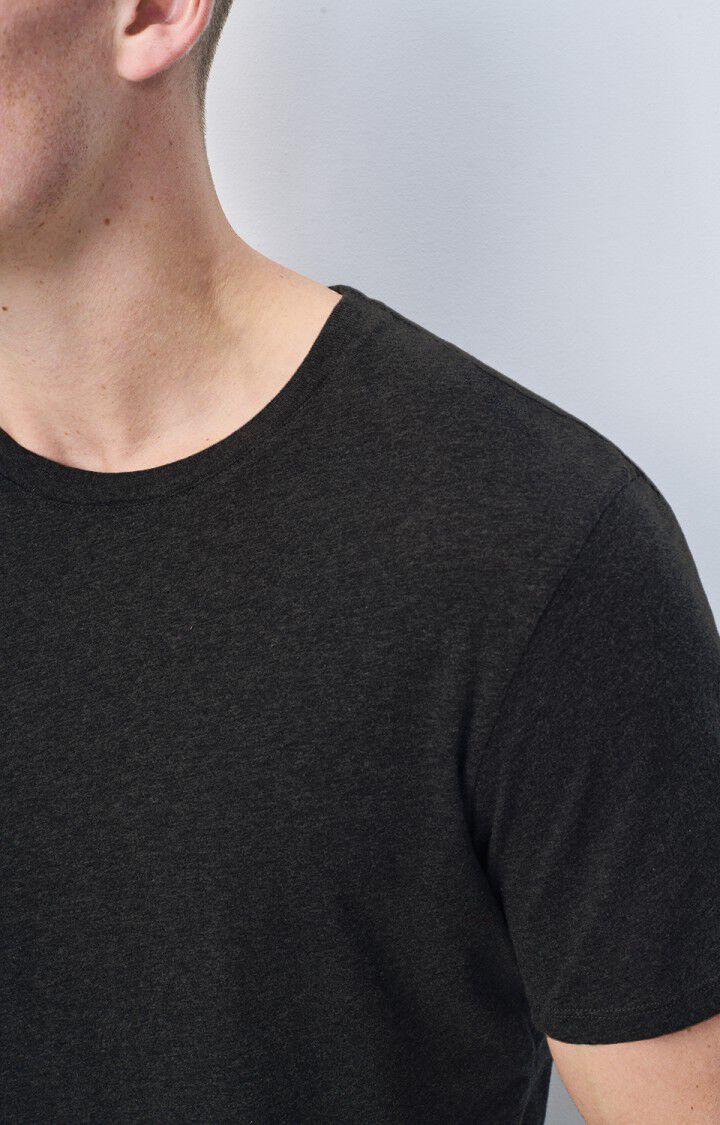 American Vintage T-shirt Homme Decatur - ANTHRACITE CHINE 21 Manches Courtes Gris - E25