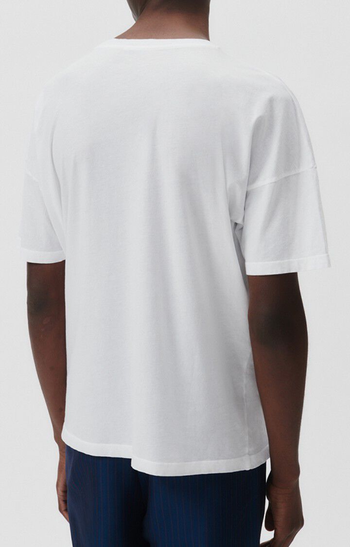 American Vintage T-shirt Homme Decatur - BLANC 16 Manches Courtes Blanc - E24