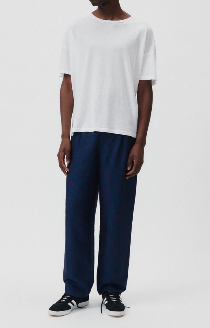 American Vintage T-shirt Homme Decatur - BLANC 16 Manches Courtes Blanc - E24