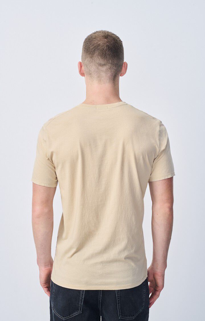 American Vintage T-shirt Homme Decatur - GREIGE 21 Manches Courtes Beige - H24