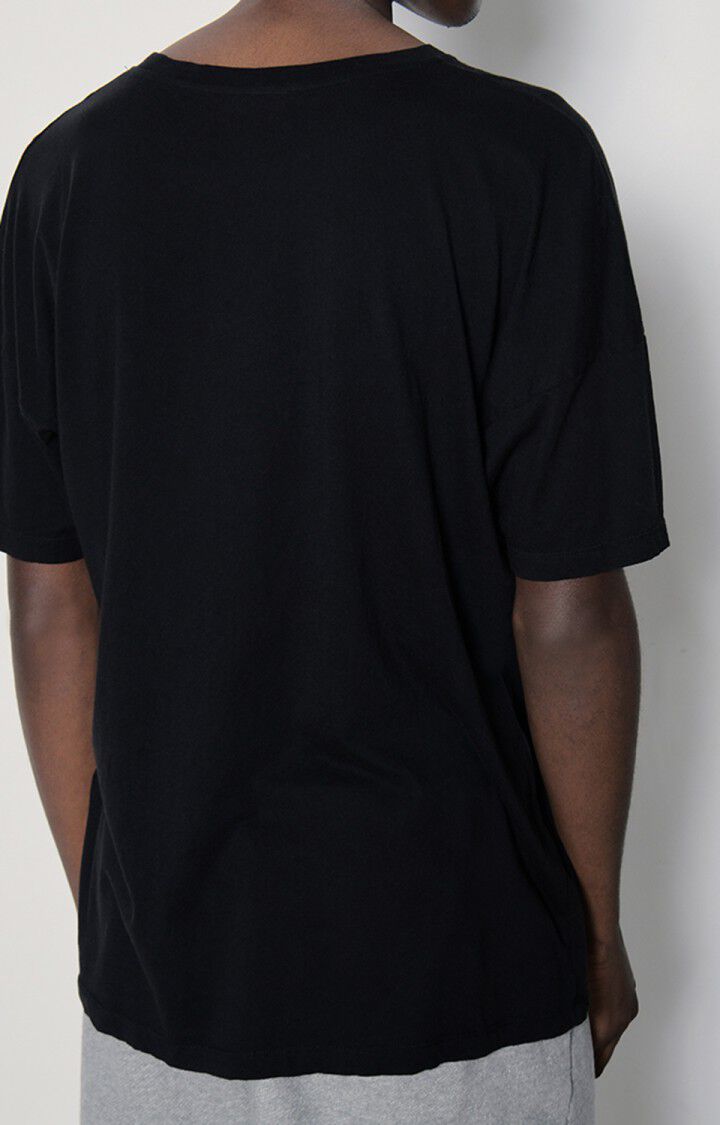 American Vintage T-shirt Homme Decatur - NOIR 16 Manches Courtes Noir - E24