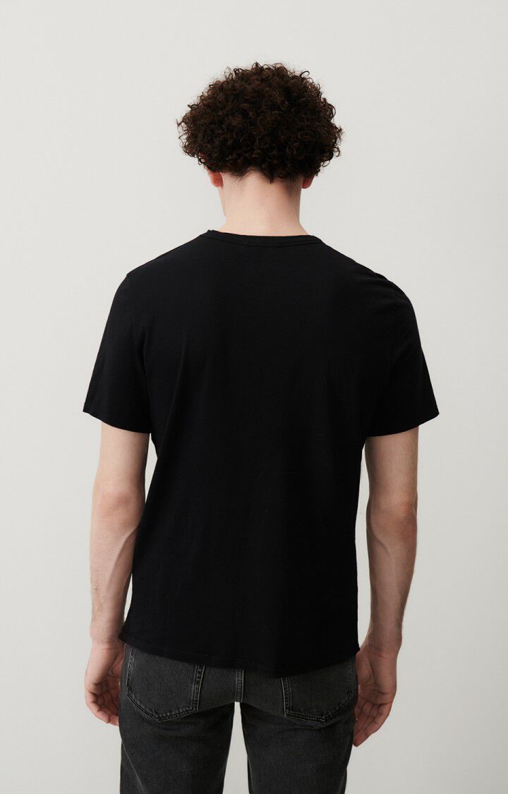 American Vintage T-shirt Homme Decatur - NOIR 23 Manches Courtes Noir - E25