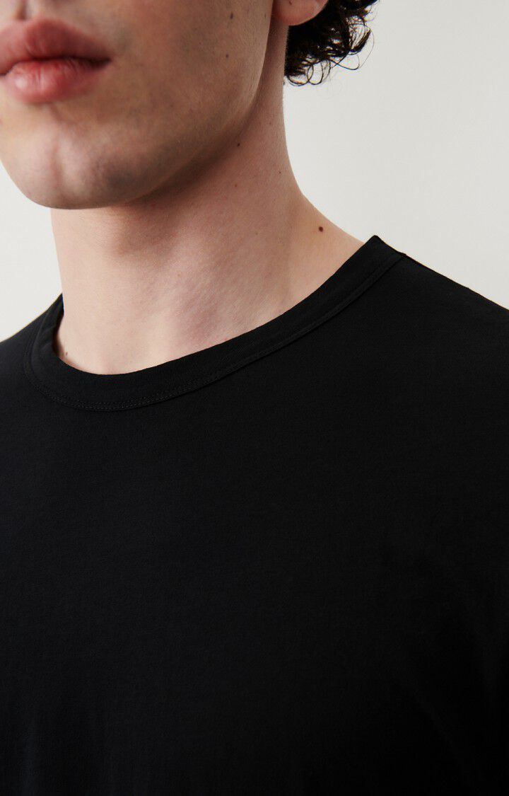 American Vintage T-shirt Homme Decatur - NOIR 23 Manches Courtes Noir - E25